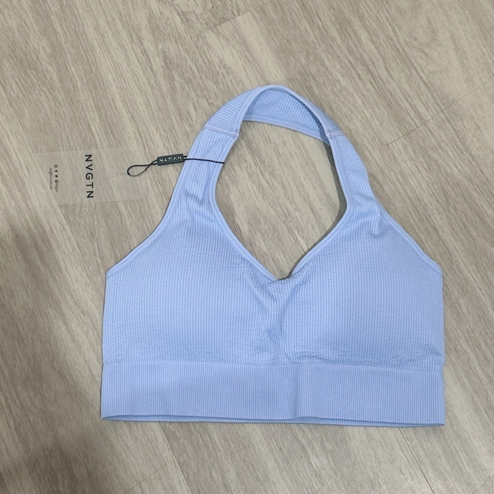 NWT nvgtn halter sports bra
